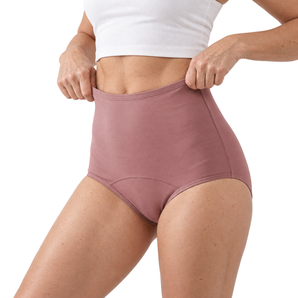 LUMIVE™ 4-Lagiger, Auslaufsicherer Slip mit hohem Bund